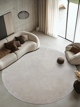 Linien Round Area Rug